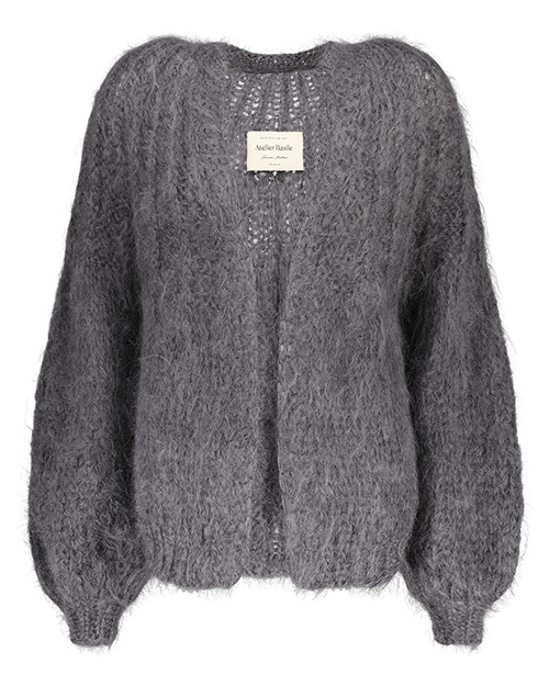 Camelia Cardigan - Uni Dark Grey